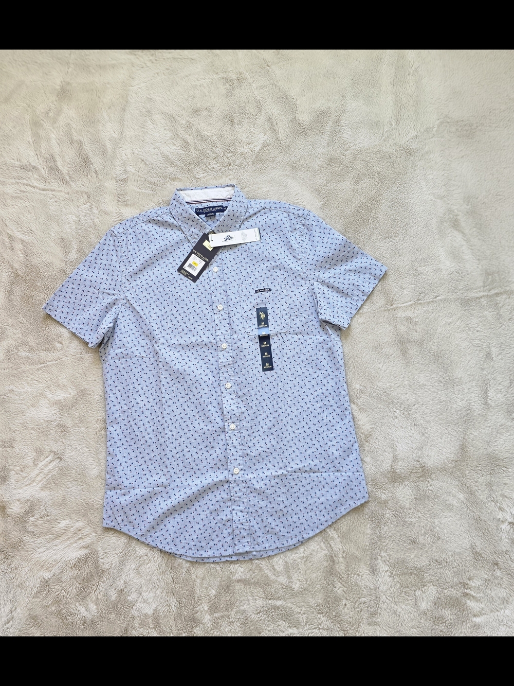 U.S. Polo Assn Short-Sleeve Button-Down Shirt For Men